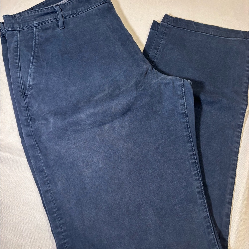 7 For All Mankind Luxe Performance Navy Pants